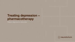 Major Depressive Disorder – Treatment Principles – slide 14